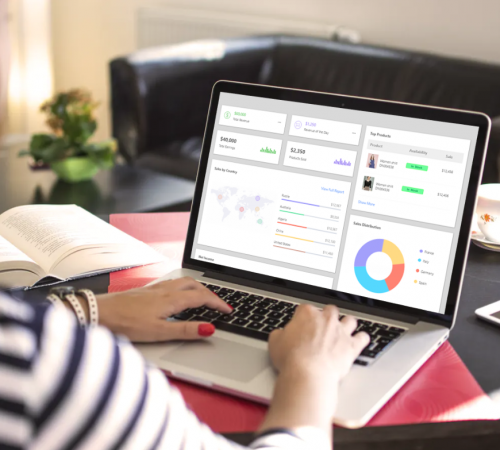 User Dashboard of Document Management System